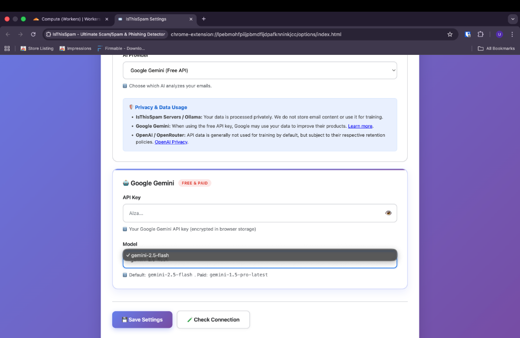Gemini Configuration